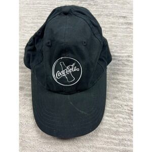 AMC Baseball Cap Unisex OS Black Coca-Cola Embroidered Logo Adjustable Dad Hat